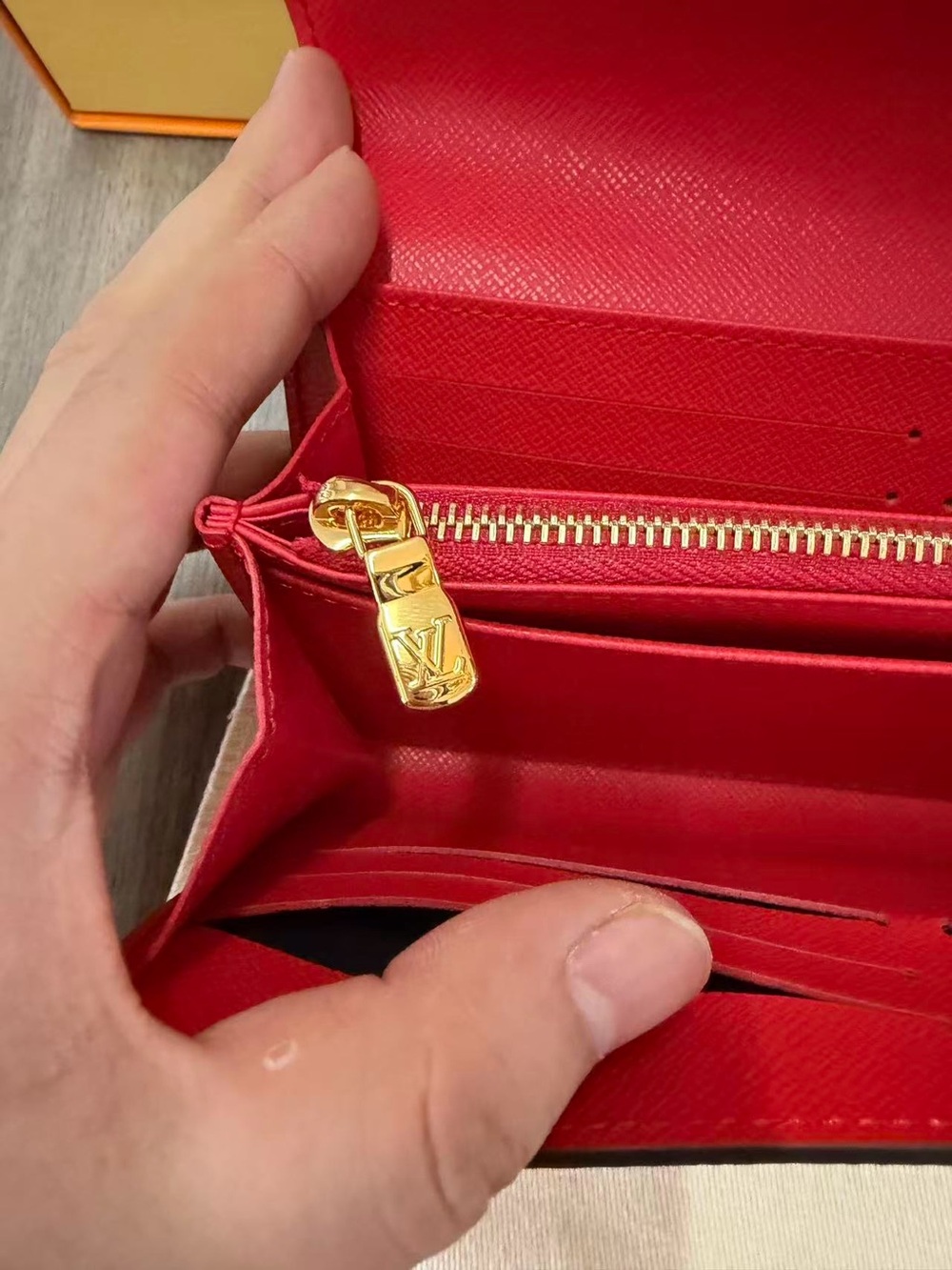 Louis Vuitton Brown Monogram Envelope Wallet with Gold-Tone Snap - Picture 11 of 16